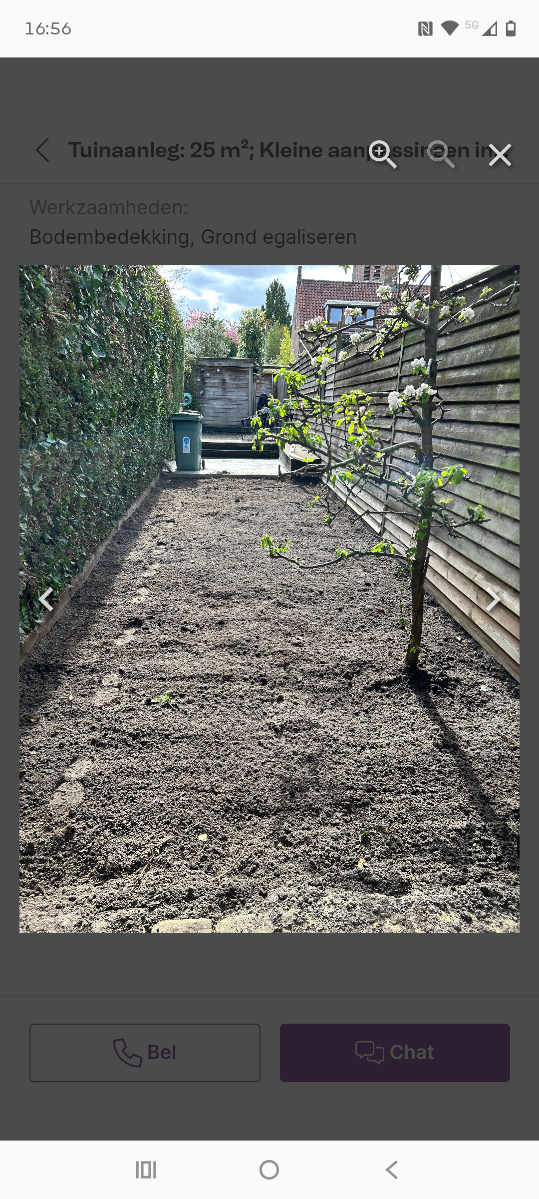 Voor: 25m2 Gazon aanleg (Zevenbergen)